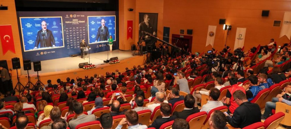 SANAYİ VE TEKNOLOJİ BAKANI VARANK, ORDU İÇİN ÖNEMLİ MÜJDELER VERDİ