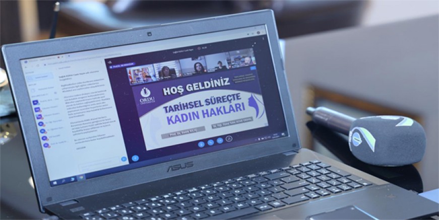  “TARİHSEL SÜREÇTE KADIN HAKLARI” SEMİNERİ GERÇEKLEŞTİRİLDİ