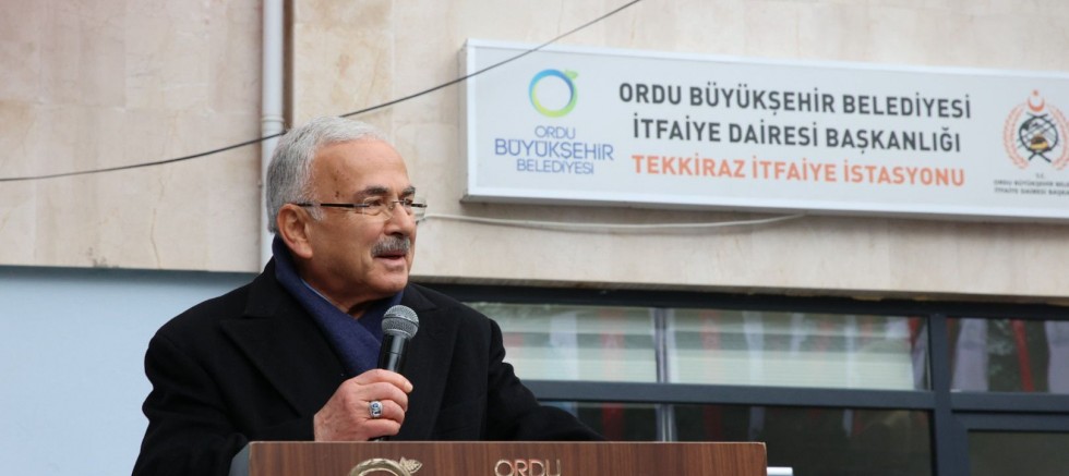 TEKKİRAZ’A İTFAİYE İSTASYONU KURULDU