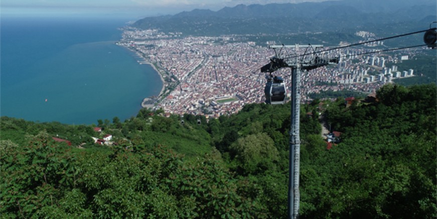 TELEFERİK HATTI HİZMETE AÇILDI