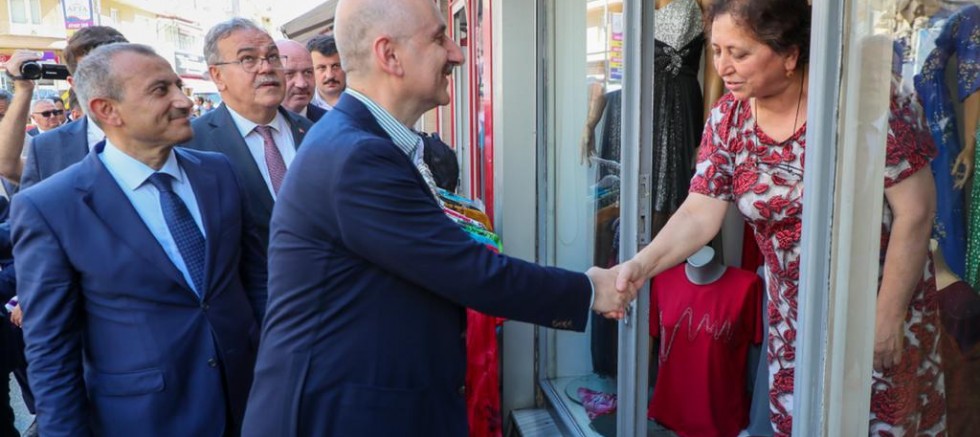 ULAŞTIRMA VE ALTYAPI BAKANI KARAİSMAİLOĞLU ORDU’YA GELDİ