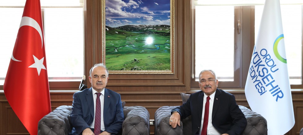 VALİ EROL’DAN BAŞKAN GÜLER’E ZİYARET