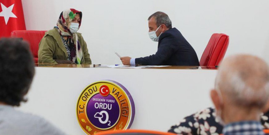 VALİ SONEL, DERTLERE DERMAN OLUYOR 