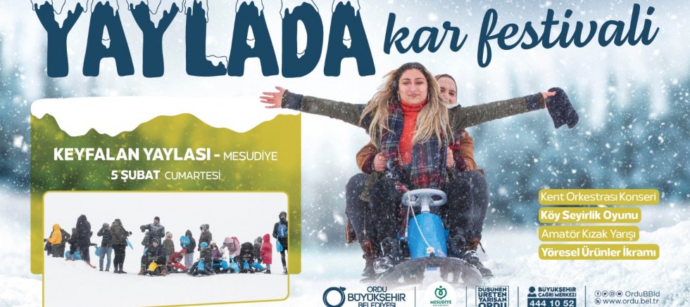 YAYLALARDA FESTİVAL VAR 
